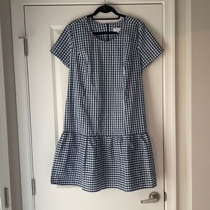 Universal Standard for J.Crew Checkered Dress